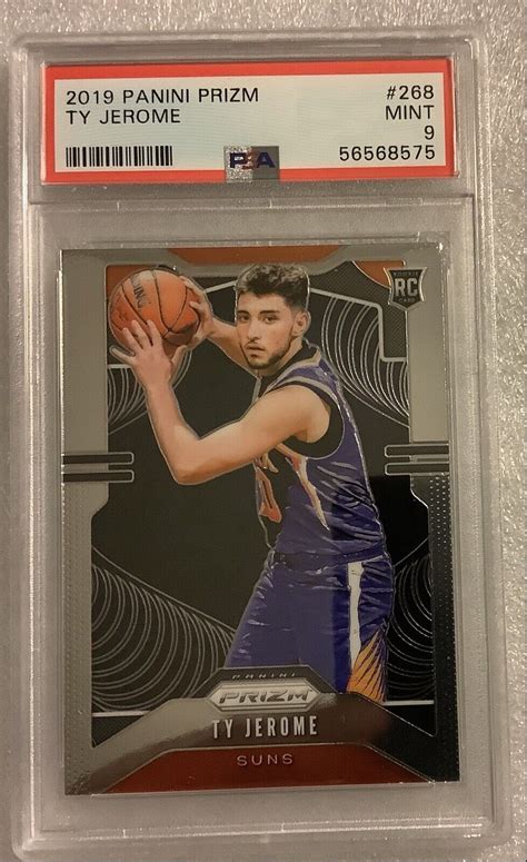 Ty Jerome 2019 Panini Prizm Rookie Rc PSA 9 Mint 268 Suns EBay