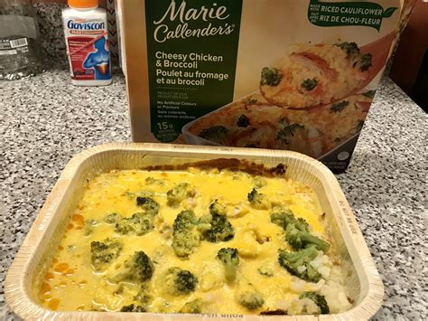 Marie Callender S Cheesy Chicken And Broccoli With Cauliflower Rice 9 10 I Really Enjoy These