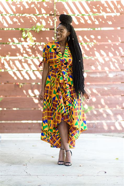 Diy High Low Wrap Dress With Tie Sleeves Jamaica Collection Montoya