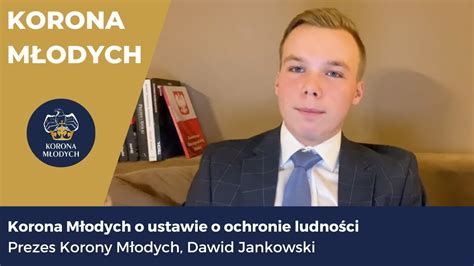 Dawid Jankowski O Ustawie O Ochronie Ludno Ci Youtube