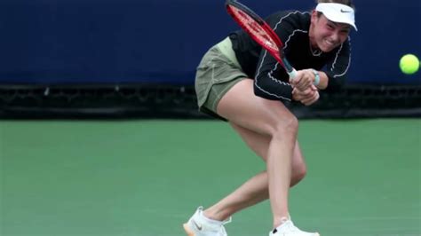 Vekic Snaps Six Match Losing Streak To Pliskova In San Diego Youtube