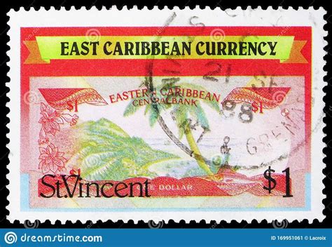 Postage Stamp Printed In Saint Vincent And The Grenadines Shows One