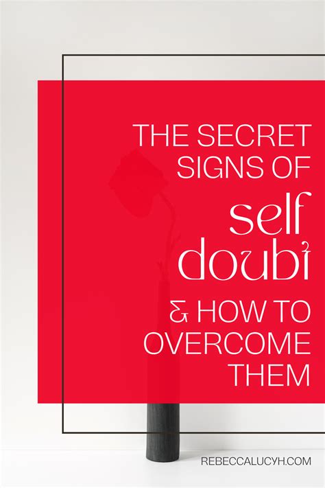 How To Stop Doubting Yourself So You Can Start Achieving Your Goals