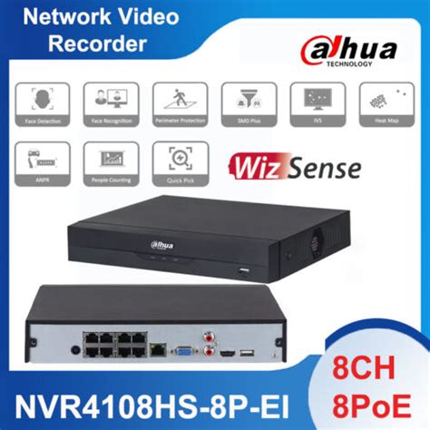 Dahua K Mp Ch Poe Ai Nvr Wizsense Channel Video Recorder