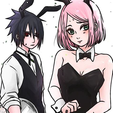 ୧sasuke And Sakura୨ Sasusaku Sasuke Uchiha Sakura Haruno Sakura And