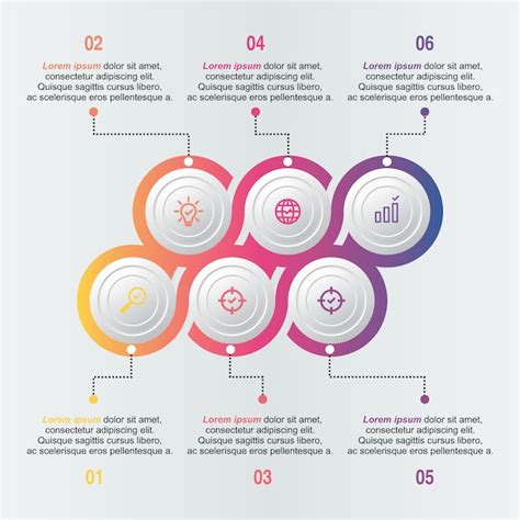Premium Vector Infinity Circle Infographic Template