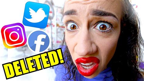 Why I Deleted All Of My Social Medias Youtube