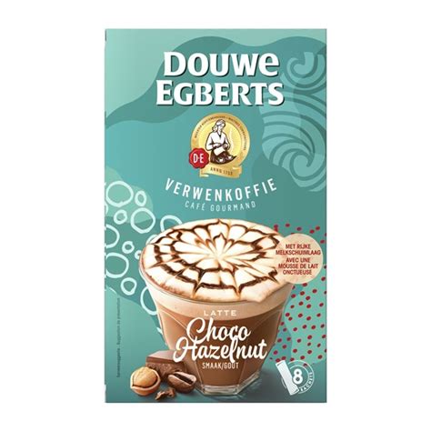 Spar Douwe Egberts Verwenkoffie Latte Choco Hazelnut Je Vindt Het