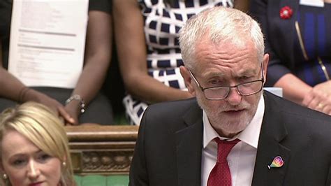 Pmqs Jeremy Corbyn Says Government Floundering On Pay Cap Bbc News