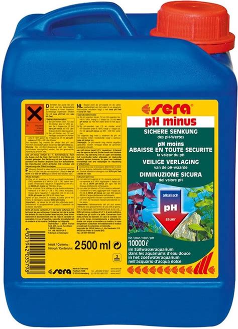 PH Kh Minus 5000 Ml Sera Aquarium Waterbehandeling Bol