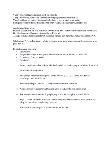 Text Pembawa Acara 042556 Pdf