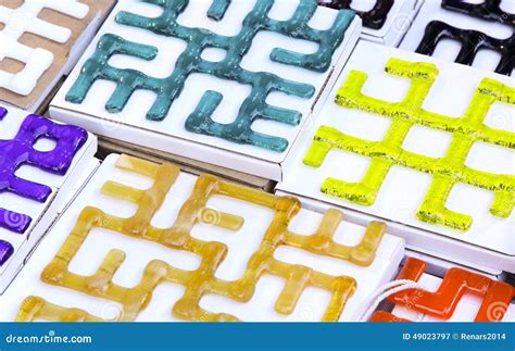 snowflake fragile stock image image  glass decoration