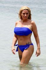 Katie Price In Bikini At A Beach In Turkey Hawtcelebs