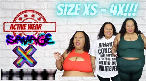 SAVAGE X FENTY PLUS SIZE HAUL ACTIVE WEAR AND LOUNGE IS IT WORTH THE