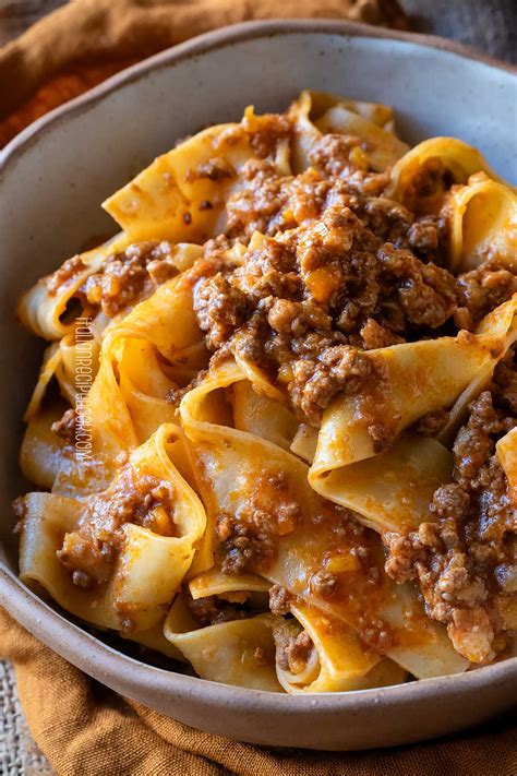 Easy And Festive Pappardelle Bolognese For Holiday Dinners Italian