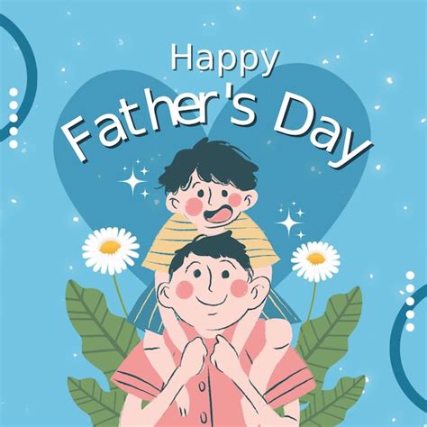 Premium Psd Happy Fathers Day Instagram Post