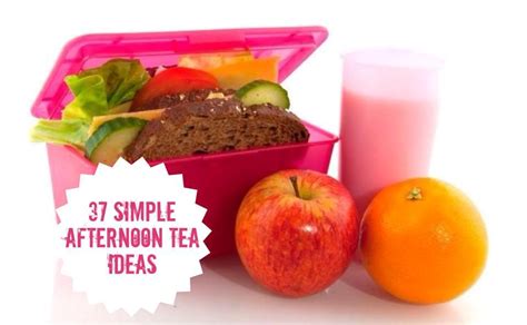 37 Simple Afternoon Tea Ideas - School Mum