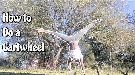 How To Do A Cartwheel YouTube