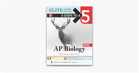 ‎5 Steps To A 5 Ap Biology 2022 Elite Student Edition By Mark Anestis