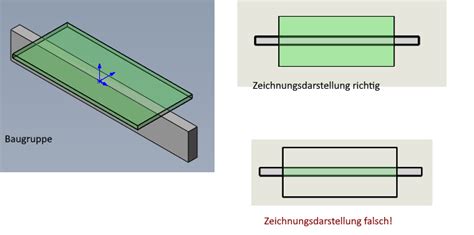 Schattiert Mit Kanten Und Transparenz In Zeichnung Falsche Darstellung