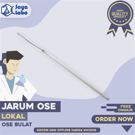 Jual Jarum Ose Ose Bulat Gagang Kaca Jarum Inokulasi Inoculation