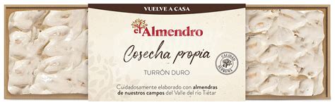 El Almendro Cosecha Propia turrón duro Calidad Suprema Estuche 300 g