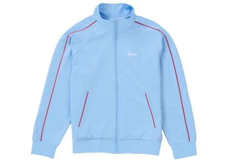 Supreme Tricot Track Jacket Light Blue Mens Ss24 Us