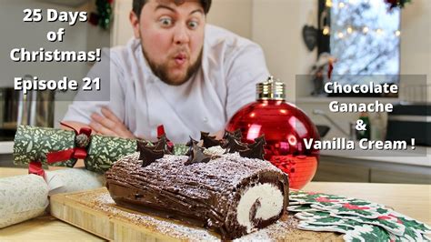 Yule Log 25 Days Of Christmas Recipes Youtube