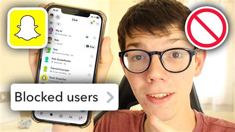 How To Unblock People On Snapchat Full Guide YouTube