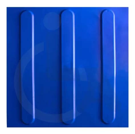 Piso Tatil Direcional Pvc X Cm Kit P Azul Parcelamento Sem