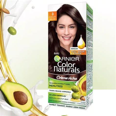 Jual Garnier Color Naturals Hair Color Cat Pewarna Rambut Golden Brown