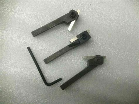 Mini Lathe Parting Cut Off Tool Holder 3 Pcs Set 14 Shank Hss