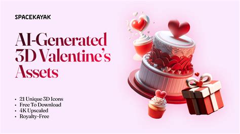 Valentine S Day 3d Assets By Spacekayak Figma