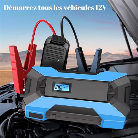 12V Battery Portable Jump Starter Super Capacitor Car Emergency Power