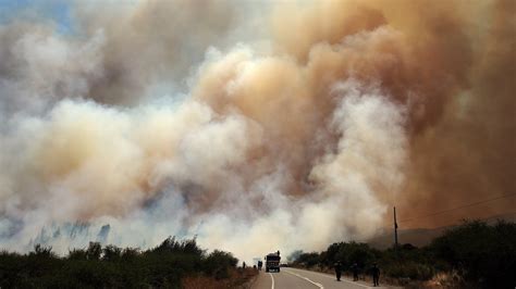 43 detained in Chile for spreading forest fires