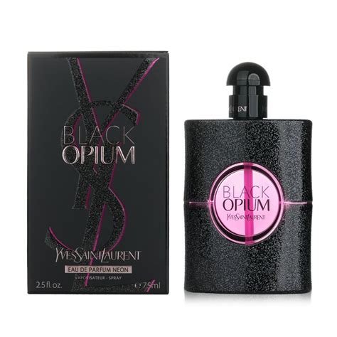 Yves Saint Laurent Black Opium Eau De Parfum Neon Spray 75ml25oz Strawberrynet Usa