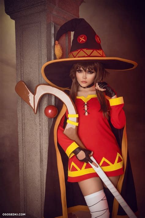 Model Kalinka Fox Kalinkafox In Cosplay Megumin From Konosuba