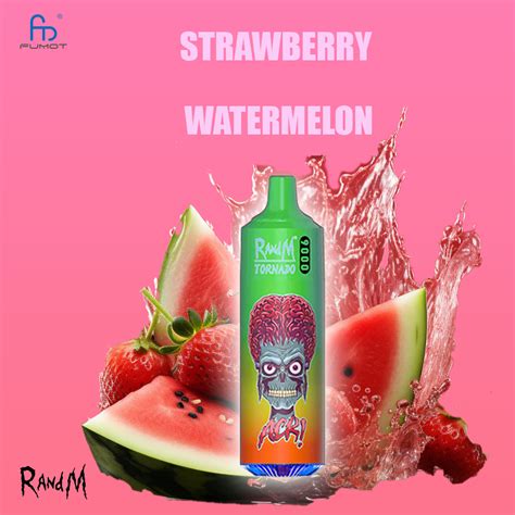 Strawberry Watermelon Randm Tornado Vape Randmshop