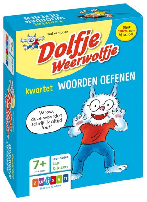 Dolfje Weerwolfje Kwartet Woorden Oefenen Uitgeverij Zwijsen