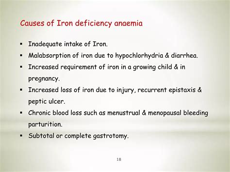 Anemia Causes Types Symptoms Diet And Treatment Ppt