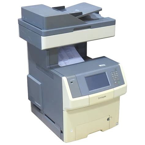 Lexmark XS748de All In One FAX Kopierer Scanner Farblaserdrucker 84 870