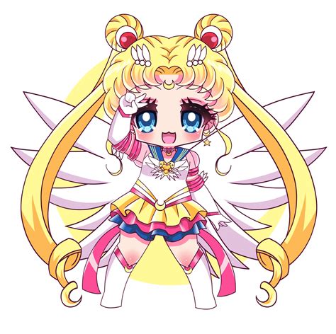 Eternal Sailor Moon Chibi By Pikachugirl140 On Deviantart