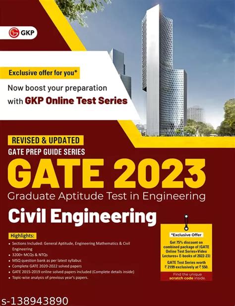 Gate 2023 Civil Engineering Guide By Gkp