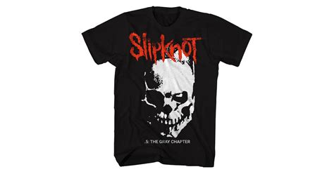 Slipknot T Shirt Skull And Tribal The Gray Chapter Slipknot Shirt