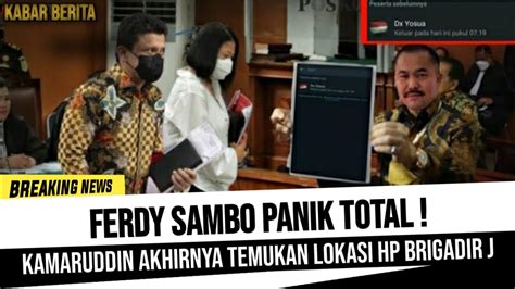 Mengejutkan Temuan Kamaruddin Buat Ferdy Sambo Panik Akhirnya