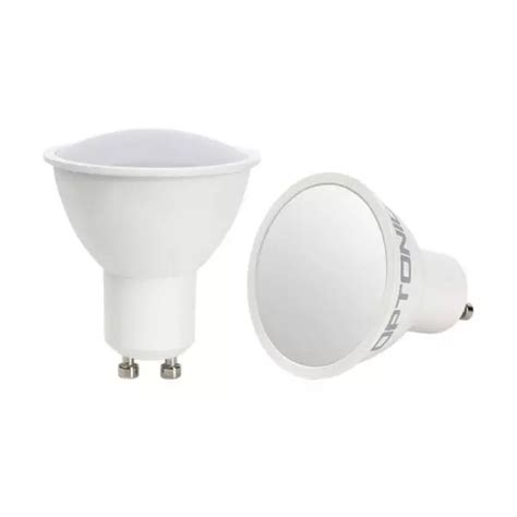 Spot Led Gu10 7w 600lm 50w 110° Blanc Du Jour 6000k