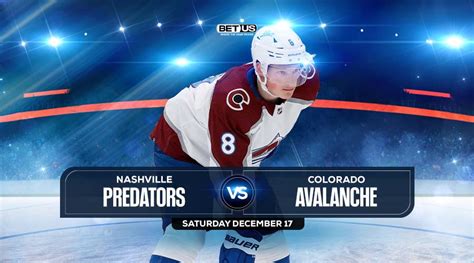 Predators Vs Avalanche Prediction Odds And Picks Dec