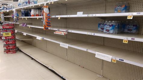 Empty Bottled Water Shelves Kroger Dan Keck Flickr