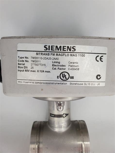 Siemens Sitrans Fm Magflo Mag Misuratore Di Portata