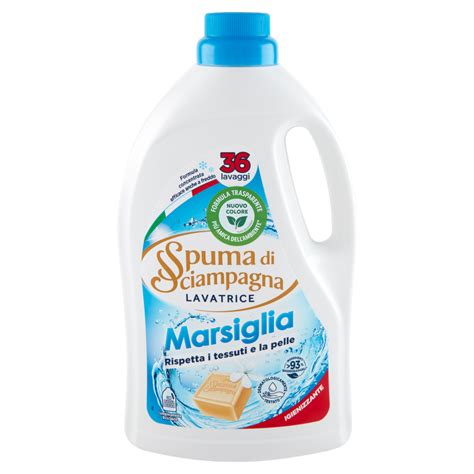 Spuma Di Sciampagna Marsiglia Lavatrice Igienizzante 1620 Ml Carrefour